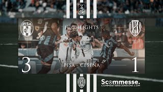 HIGHLIGHTS Pisa  Cesena 31 [upl. by Iharas]