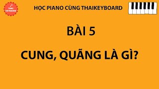 5 🎹 TỰ HỌC PIANO  Cung Quãng Là Gì Tìm Hiểu Về Cung Quãng và Mẫu Luyện Ngón Số 5 [upl. by Negaem]