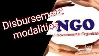 How close we are to disbursement and disbursement modalities by an NGO owner [upl. by Atiuqiram456]