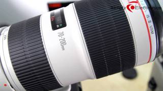 Canon EF 70200mm f28 L IS Mark II  Hands on Review  Simplyelectronicsnet [upl. by Sacks893]