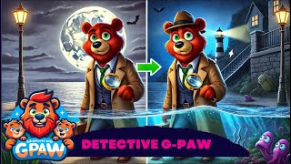 Detective G Paw amp Kitty in the Bathysphere Halloween SingALong [upl. by Htide354]