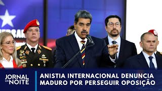 Maduro usa aplicativo para perseguir oposição na Venezuela  Jornal da Noite [upl. by Ostap]