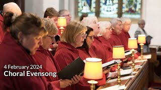 Choral Evensong 4 February 2024 [upl. by Ezra957]