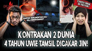 BANYAK HANTU TEREKAM CCTV UWIE TAMSIL CURHAT DI INSTAGRAM MALAH JADI VIRAL KISAH KONTRAKAN HOROR [upl. by Ahtamas]