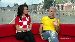 Lucy Zelic gets emotional discussing Croatias historic World Cup final appearance [upl. by Colvin]