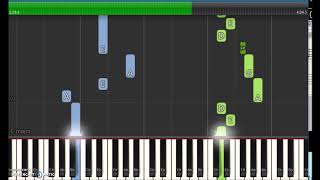 Easy Synthesia Piano Tutorial  Theres Always Tomorrow [upl. by Spanos]