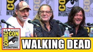 THE WALKING DEAD Comic Con 2017 Panel  Season 8 News amp Highlights [upl. by Sandra]