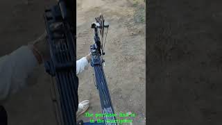 Steel Ball Compound Bow Kit Dual Purpose Bow slinsghot outdoors compoundbow bowfishing [upl. by Amyaj]