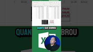 Como Fazer Soma no Excel em 1 Minuto â±ï¸ DicaRÃ¡pida excel analisededados excelnapratica excelbr [upl. by Temhem]