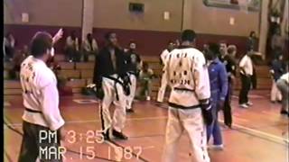 Exclusive Teenage Michael Jai White fighting 1987 Tournamentmp4 [upl. by Lean]