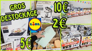 😱🚨LIDL GROS DESTOCKAGE 2€ 3€ 5€ 10€ 051124 arrivageslidl lidl grosdestockage promo bonsplans [upl. by Ellicul]