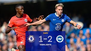 Chelsea 12 Brighton  Highlights  Premier League [upl. by Allebara]