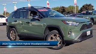 2024 Toyota RAV4 Hybrid Woodland Edition Sport Utility Stockton Lodi Manteca Sacramento [upl. by Lenoel350]