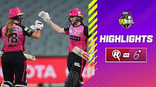 Perry Masterclass Leads Sixers  Melbourne Renegades v Sydney Sixers Highlights  WBBL10 [upl. by Omora]