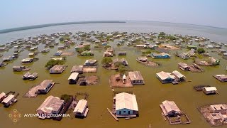 Nueva Venecia Cienaga Grande de Santa Marta Barranquilla Costa Caribe COLOMBIA [upl. by Michail]