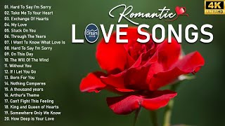 Relaxing Love Songs 80s 90s  Love Songs Of All Time Playlist WestlifeMLTRBackstreet Boys [upl. by Acinet]