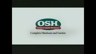 OSH Orchard Supply Hardware Indoor Plant Tip Commercial The WB KBWBTV 20 Mar 07 2003 [upl. by Farrington189]