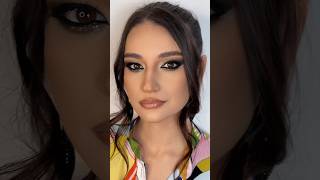 Smoky Cat Eye Makeup ✨ smokeyeye makeup eyemakeup [upl. by Onitnatsnoc]