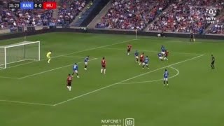 Amad Diallo Amazing Goal Rangers vs ManchesterUnited 01 Goals and Extended Highlights [upl. by Ilarin433]