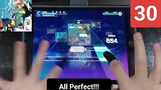 プロセカ 初音ミクの消失 THE END OF HATSUNE MIKU  EXPERT 30 「手元動画再All Perfect」 [upl. by Val]