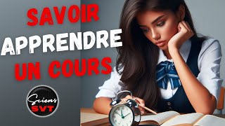 COMMENT APPRENDRE UN COURS [upl. by Ashlen]