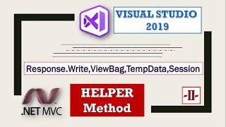 VS 2019 ASPNET MVC  VİEW arası VERİ AKTARMA GERÇEK PROJE ÖRNEK [upl. by Macknair]