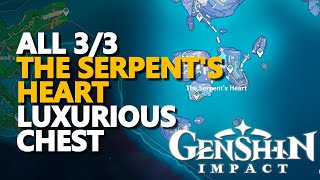 The Serpents Heart Luxurious Chest Genshin Impact All 33 [upl. by Latoya]