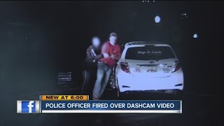 officer fired over dashcam video [upl. by Wenonah792]