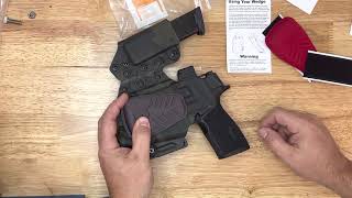 Black Arch Holsters Sig Sauer P365x Macro Unboxing [upl. by Ennaisoj61]