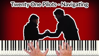 Twenty One Pilots  Navigating  PIANO TUTORIAL [upl. by Eekaz464]