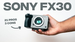 Should You Buy the Sony FX30 in 2024 [upl. by Lyrehs]