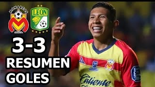 Monarcas Morelia vs Leon 33 Resumen Goles Cuartos [upl. by Zoeller]