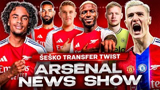 Sesko to Arsenal transfer TWIST  £50M to sign Ramsdale  Latest Transfer News Show [upl. by Allicerp]