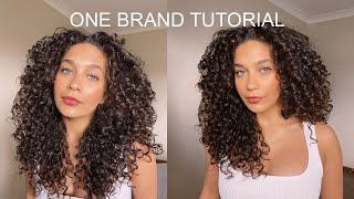 HOW TO soft defined dream curls  One brand tutorial w John Frieda [upl. by Wieche]