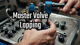 LAPPING HTE VALVES ON THE PORTED SPORTSTER HEAD [upl. by Pillow]