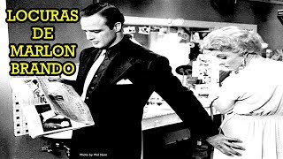 6 Locuras de Marlon Brando [upl. by Nnylassej]