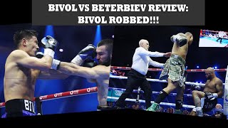 BOXING BIVOL VS BETERBIEV BIVOL ROBBED [upl. by Susanna]