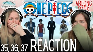 Sobbing AGAIN 🍊💖  ONE PIECE  Reaction 35 36 amp 37 [upl. by Navetse]