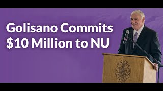 Tom Golisanos 10 million gift to Niagara University [upl. by Ybsorc]