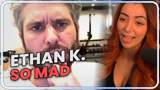 Ethan Klein SO MAD I Called Him A Zionist  Denims Reacts [upl. by Sevein]