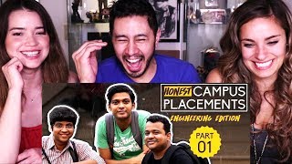 AIB HONEST ENGINEERING CAMPUS PLACEMENTS  Part 1  Reaction [upl. by Iruam]