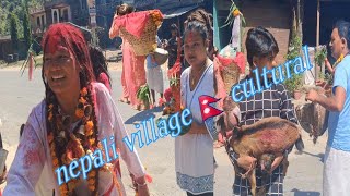 नेपालको amazing धामी झाँक्री  Traditional Culture in nepal Village 🇳🇵 [upl. by Koa125]