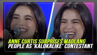 Anne Curtis returns to Its Showtime as Kalokalike contestant  ABSCBN News [upl. by Lorette]