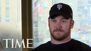 Chris Kyle American Sniper  10 Questions  TIME [upl. by Flight]