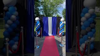 Prom Send Off Decorations  Balloon Decorations Ideas [upl. by Allak919]