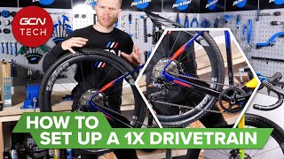 How To Set Up A 1x Drivetrain  GCN Tech Monday Maintenance [upl. by Ailefo]