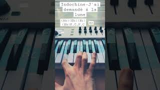 « Apprenez à jouer «Jai Demandé à La Lune » Dindochine Tutoriel de piano facile pour débutants » [upl. by Raquel492]