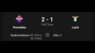 GilaGudmundssonGoal Fiorentina vs Lazio 21All Goals Re sults And Extended Highlights [upl. by Aillimat945]