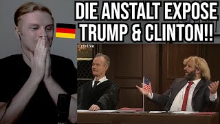 Reaction To Die Anstalt Exposing Donald Trump and Hilary Clinton [upl. by Helbonnas]