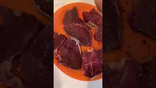 How to cook perfect tenderloin steak in the grilled pan Shorts [upl. by Schell]